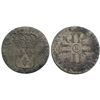 Image 1 : 1693-H [La Rochelle Mint] Sol de 15 Deniers, Gadoury 91.