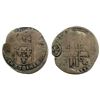 Image 1 : 1693-Y [Bourges Mint] Recoined Sol de 15 Deniers, Gadoury 93.