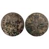 Image 1 : 1693-“Dot in Circle” [Pau Mint] Sol de 15 Deniers de France-Navarre-Bearn, Gadoury 94.