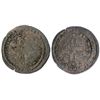 Image 1 : 1694 or possibly 1694/3-H [La Rochelle Mint] Recoined Sol de 15 Deniers, Gadoury 91.