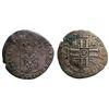 Image 1 : 1694-Y [Bourges Mint] Recoined Sol de 15 Deniers, Gadoury 91.
