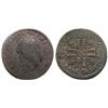 Image 1 : 1695-Y [Bourges Mint] Recoined Sol de 15 Deniers, Gadoury 91.