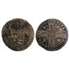 Image 1 : 1697-“Dot in Circle” [Pau Mint] Sol de 15 Deniers de France-Navarre-Bearn, Gadoury 94.