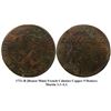 Image 1 : 1721-B [Rouen Mint] Copper Nine Deniers, Martin 1.1-A.1.  Rarity-4.
