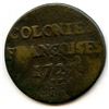 Image 2 : 1722-H [La Rochelle Mint] Copper Nine Deniers, Martin 2.16-D.2.  Rarity-3.