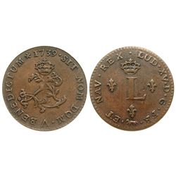 1739-A Billon Sous Marques.  Vlack 18.