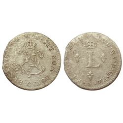 1738-C Billon Sous Marques.  Vlack 55.