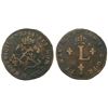 Image 1 : 1741-D Billon Sous Marques.  Vlack 73.  Rarity-4.