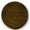 Image 1 : 1767-A French Colonies Copper Sou.  Vlack 6-F, without the RF countermark.