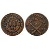 Image 1 : 1767-A French Colonies Copper Sou.  Vlack 10-J, without the RF countermark.