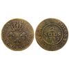 Image 1 : 1789-A Cayenne Two Sous.  Vlack 393, with letter “I” in date.  Rarity-1 for the variety, Rarity-7 as