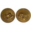 Image 1 : (1798) Tobago Countermark on a Cayenne Two Sous.  Vlack 439.  Rarity-5.