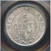 Image 2 : 1941c Newfoundland Five Cents