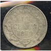 Image 1 : 1870 Newfoundland Ten Cents