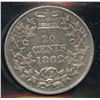 Image 1 : 1862 New Brunswick Twenty Cents