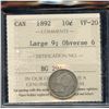 Image 2 : 1892 Ten Cents