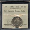 Image 2 : 1886 Twenty Five Cents