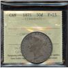 Image 2 : 1871 Fifty Cents