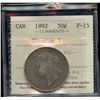 Image 2 : 1892 Fifty Cents