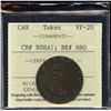 Image 2 : Br 880, CH-NS-8A1. 1814 Half Penny, Convenience of Trade.
