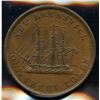 Image 1 : Br 909, CH-NB-2A. 1843 New Brunswick One Penny.