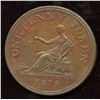 Image 2 : Br 958, CH-LC-47D3. 1812, One Penny Token.