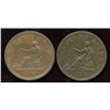 Image 2 : Lot of Two Tiffin One Penny Tokens.