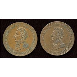 Lot of Two Wellington Tokens, Breton 987.