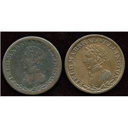 Lot of Two Wellington Tokens, Breton 971.