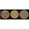 Image 2 : Lot of three Wellington Tokens.