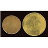 Image 2 : Lot of Two Dompierre Ottawa Bread Tokens.