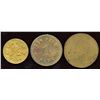 Image 2 : Lot of Three Ontario Bread Tokens.