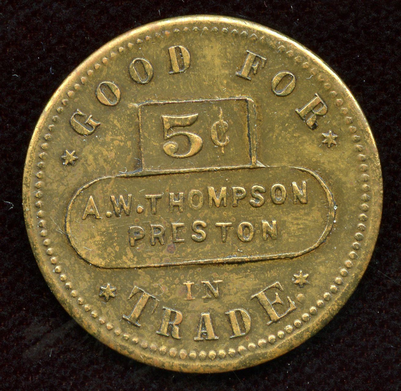Ontario Pool Hall Token.