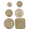 Image 2 : HUDSON'S BAY COMPANY - Eastern Arctic. Uniface tokens, incuse initials HBC and denominations of 1, 5