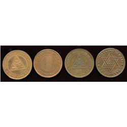 New Brunswick Masonic Pennies