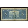 Image 2 : Bank of Canada $5, 1937 Million Numbered Note