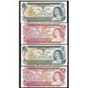 Image 2 : Bank of Canada $1 & $2 Low Serial Numbered Lot of 4 Pairs