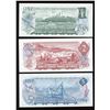 Image 2 : Bank of Canada $1, $2 & $5 Low Serial Numbered Trio