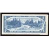 Image 2 : Bank of Canada $5, 1954 - Pre-Print Crease Error