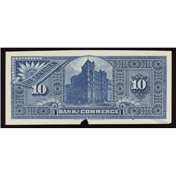 Canadian Bank of Commerce $10, 1888