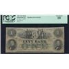 Image 1 : City Bank, Province of Canada $1, 1857