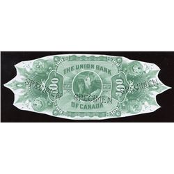Union Bank of Canada $100, 1893