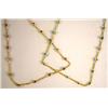 Image 1 : TWO YELLOW GOLD LONG CHAIN NECKLACES