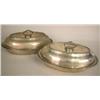 Image 1 : A PAIR OF GORHAM STERLING SILVER OVAL COVERED VEGETABLE DISHES