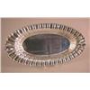 Image 1 : A STERLING SILVER OVAL BREAD TRAY WITH FLUTED BORDER