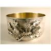 Image 1 : A GORHAM & CO STERLING SILVER CIRCULAR "THISTLE" BOWL