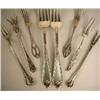 Image 1 : A GROUP OF STERLING SILVER FORKS