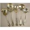 Image 1 : A GROUP OF FIVE STERLING SILVER SERVING PIECES