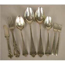 A GROUP OF GORHAM STERLING SILVER FLATWARE