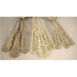 A WALLACE STERLING SILVER PARTIAL FLATWARE SERVICE